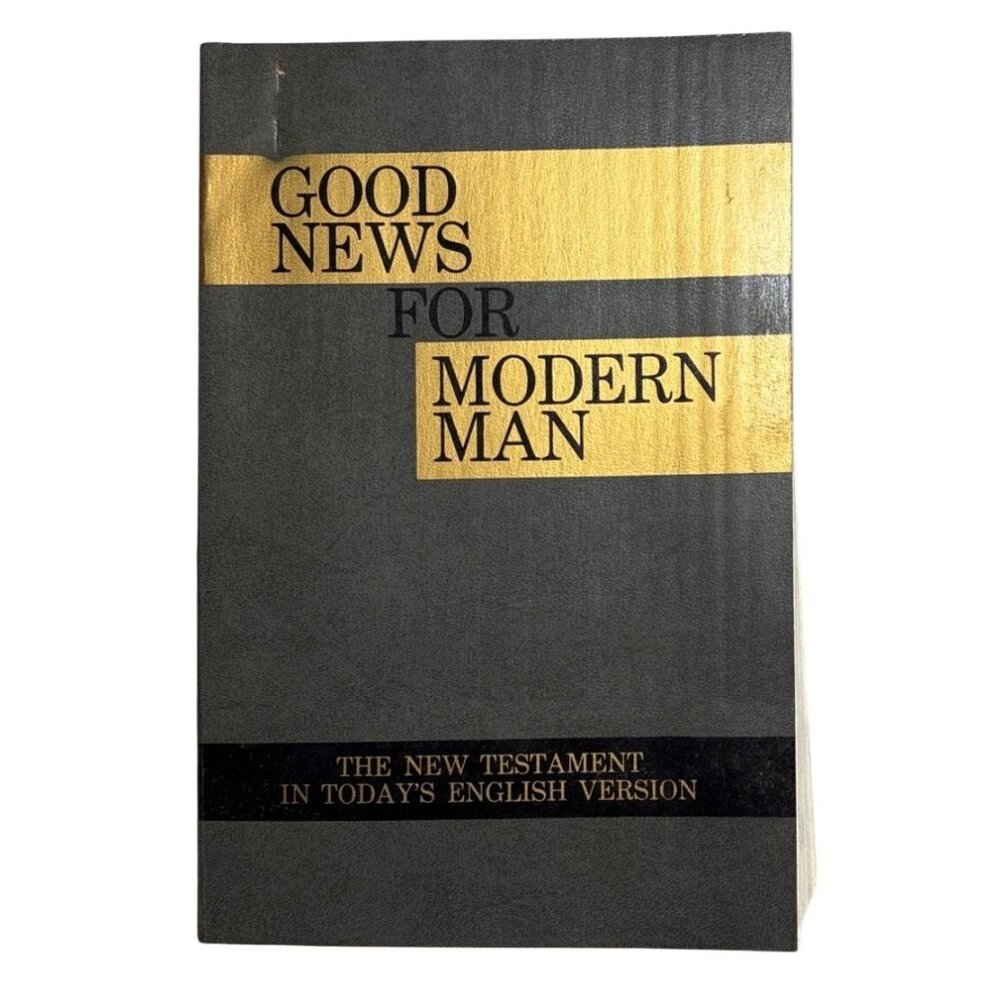 New Testament Bible Good News For Modern Man English Paperback 1966